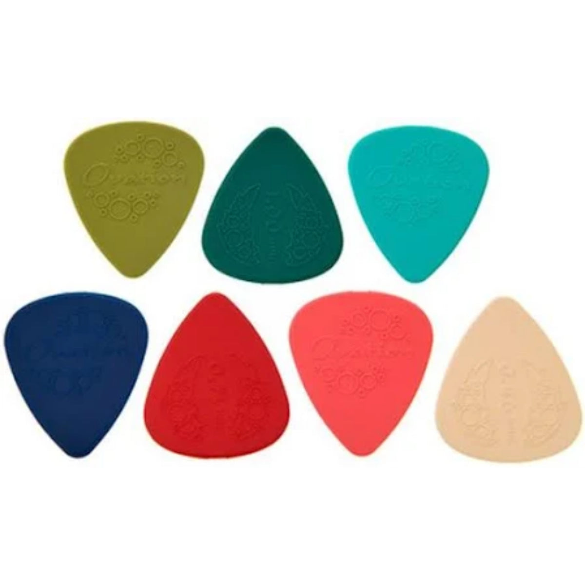 Diamond picks 6 + 1 sset Nylon Mixed Standard