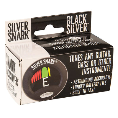 SIL1BLK Clip-On Tuner, black silver