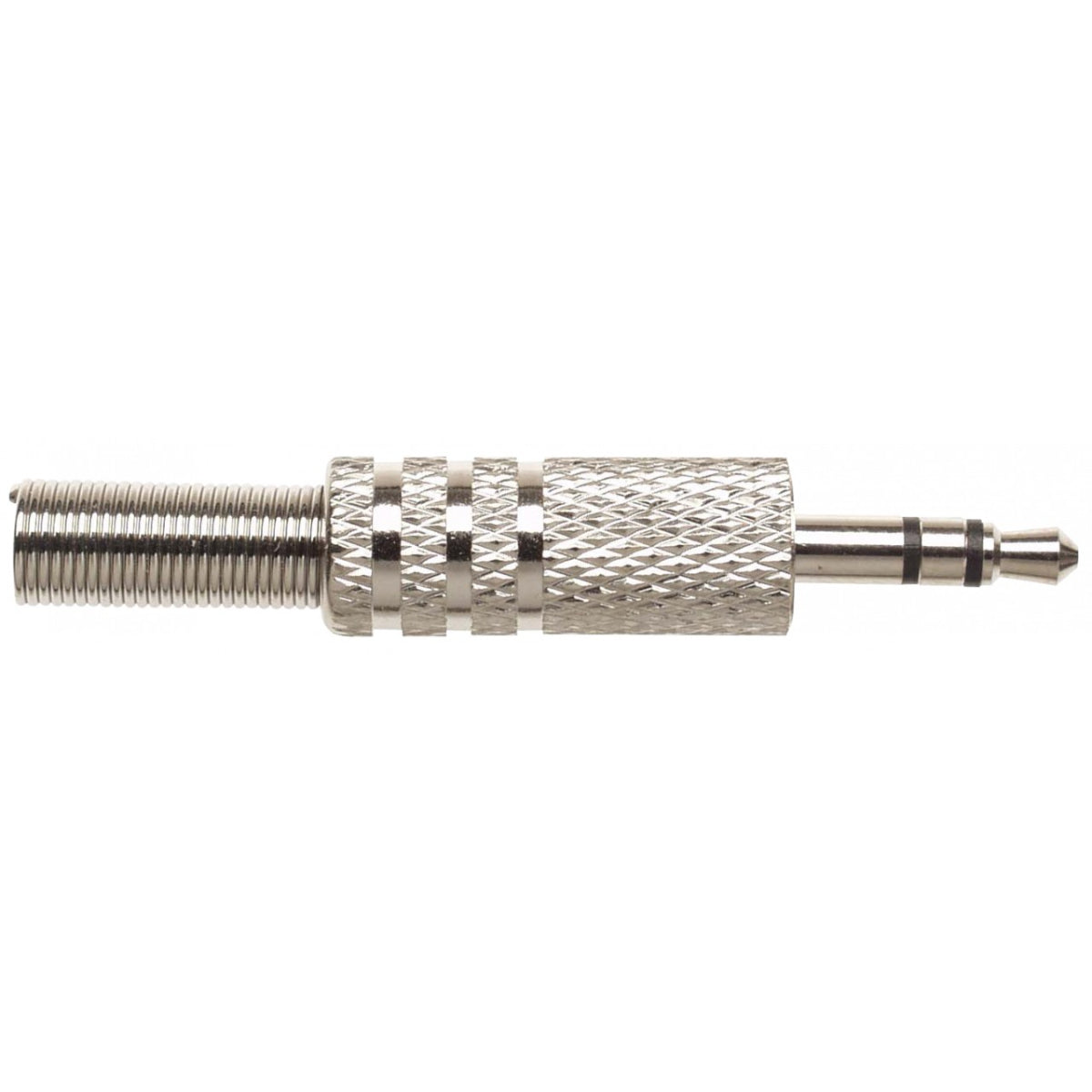 004H 3.5mm Stereo Metal jack plug