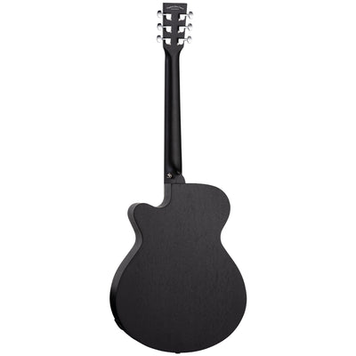 TWBB SFCE Blackbird Super Folk Electro Acoustic, Smokestack Black