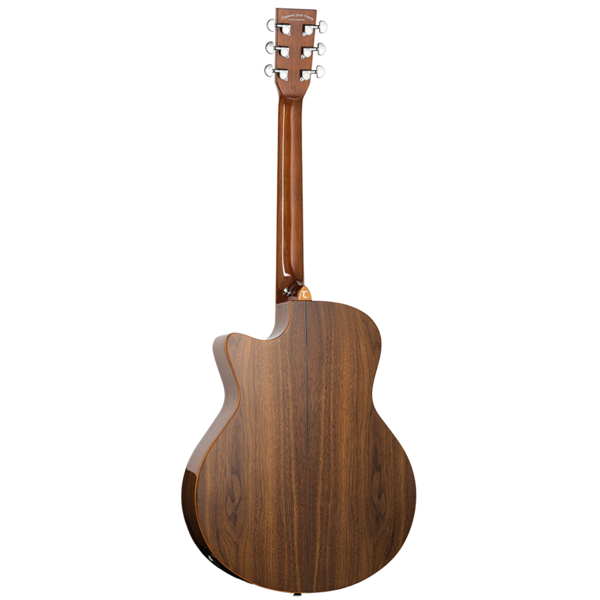 TW4E-VC-BW Winterleaf Venetian Cut Black Walnut Electro-Acoustic