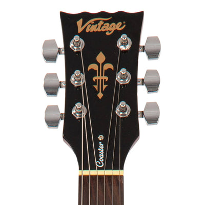 V10 Coaster Series Electric Guitar - Wine Red