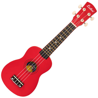 VUS15RD Soprano Ukulele, Red