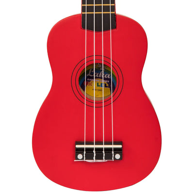 VUS15RD Soprano Ukulele, Red