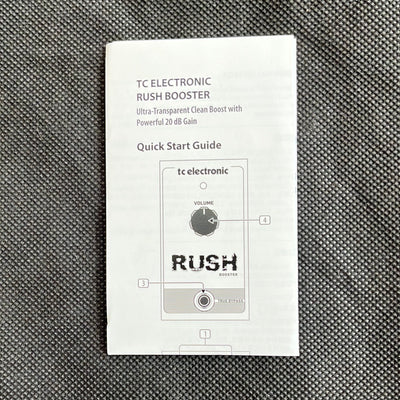 Rush booster pedal, Boxed & Manual, Used - DD86C