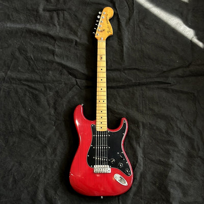 1979 Stratocaster, See Through Burgundy Red, Used