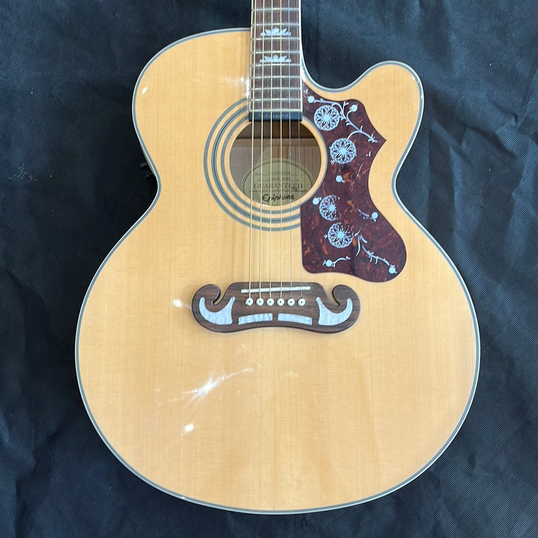 EJ-200EC Acoustic, Natural, Used - DD35A - Only front pick-up working