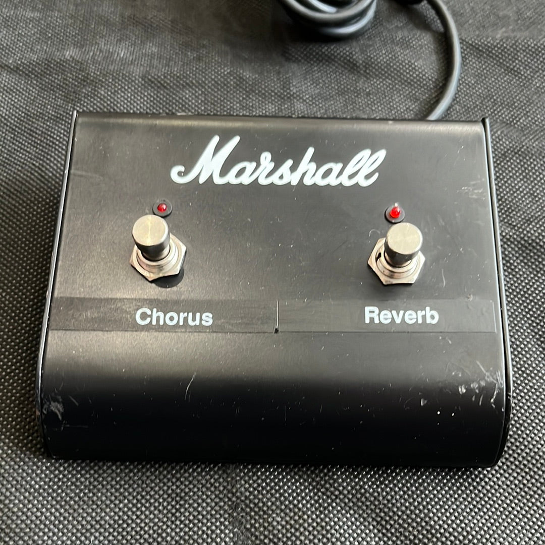 Twin Footswitch with LEDs (Chorus / Reverb), Used