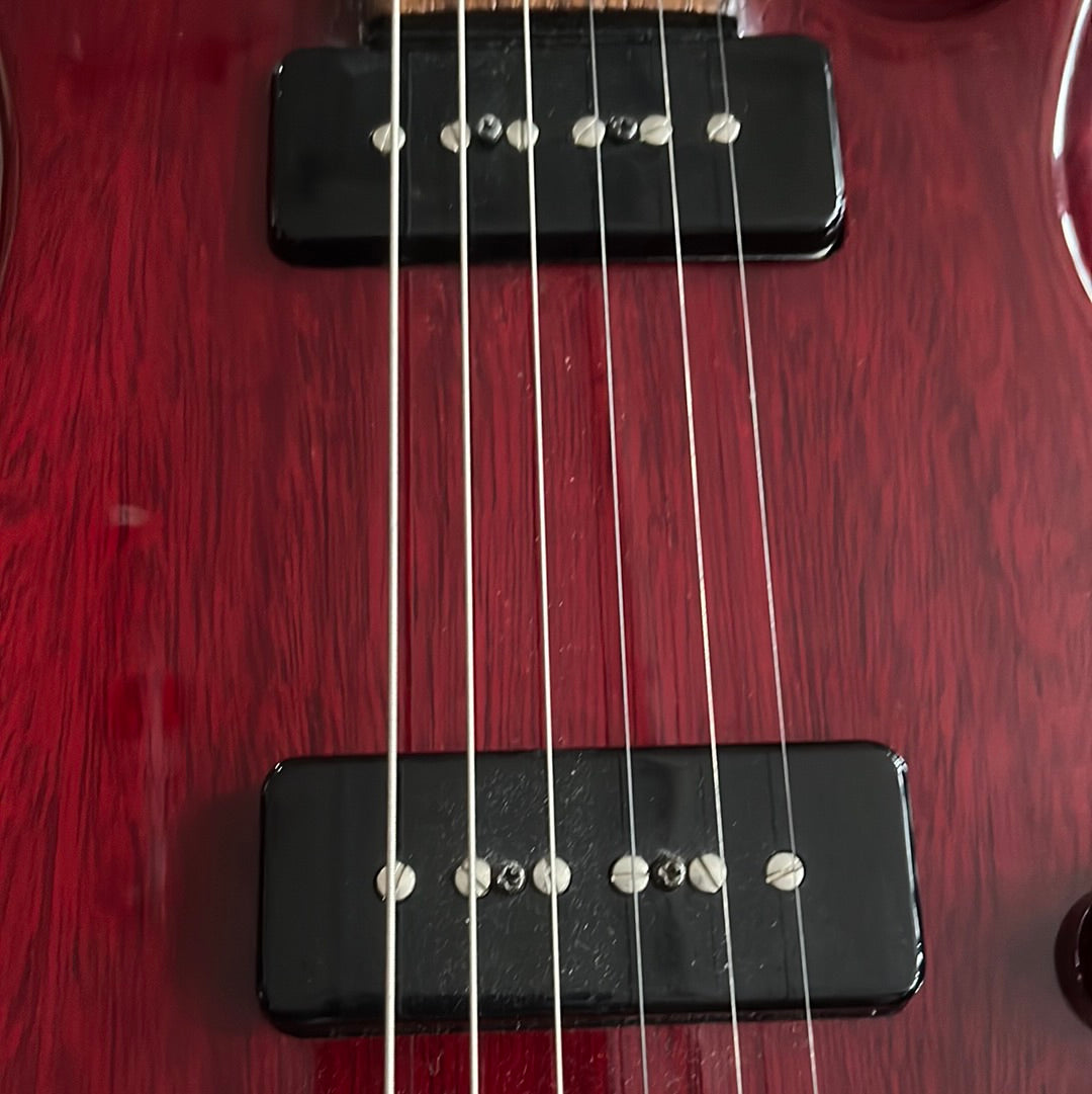 JJ Hucke Jewel, P90s, Cherry Red, Used