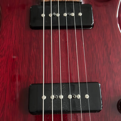 JJ Hucke Jewel, P90s, Cherry Red, Used