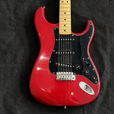 1979 Stratocaster, See Through Burgundy Red, Used