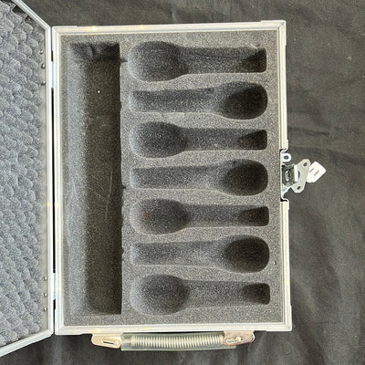 Microphone Flight Case, 7 x  SM58 Style mic + accessories space - DD77F