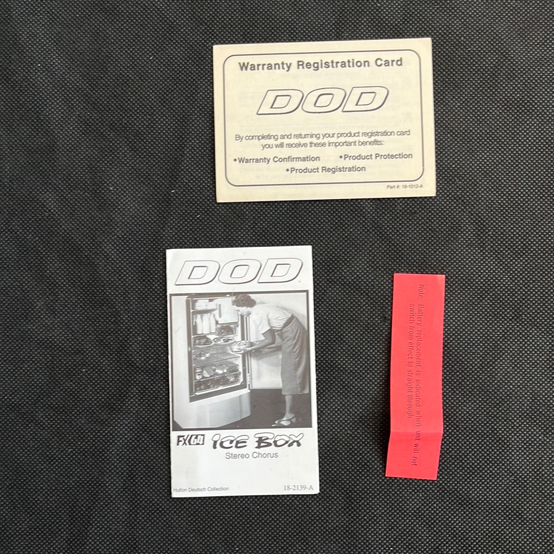 FX64 Ice Box Chrous, New old stock