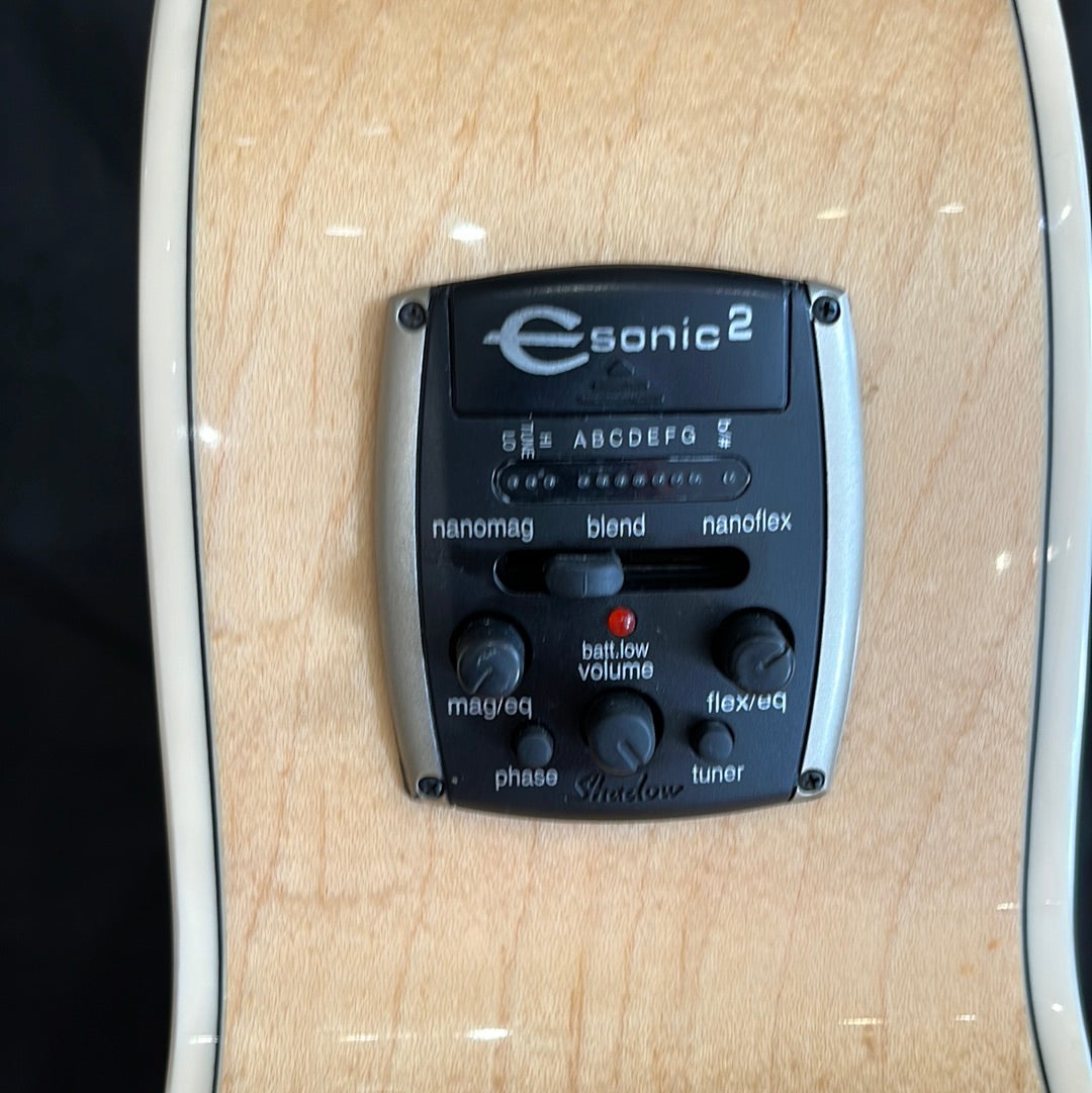 EJ-200EC Acoustic, Natural, Used - DD35A - Only front pickup working