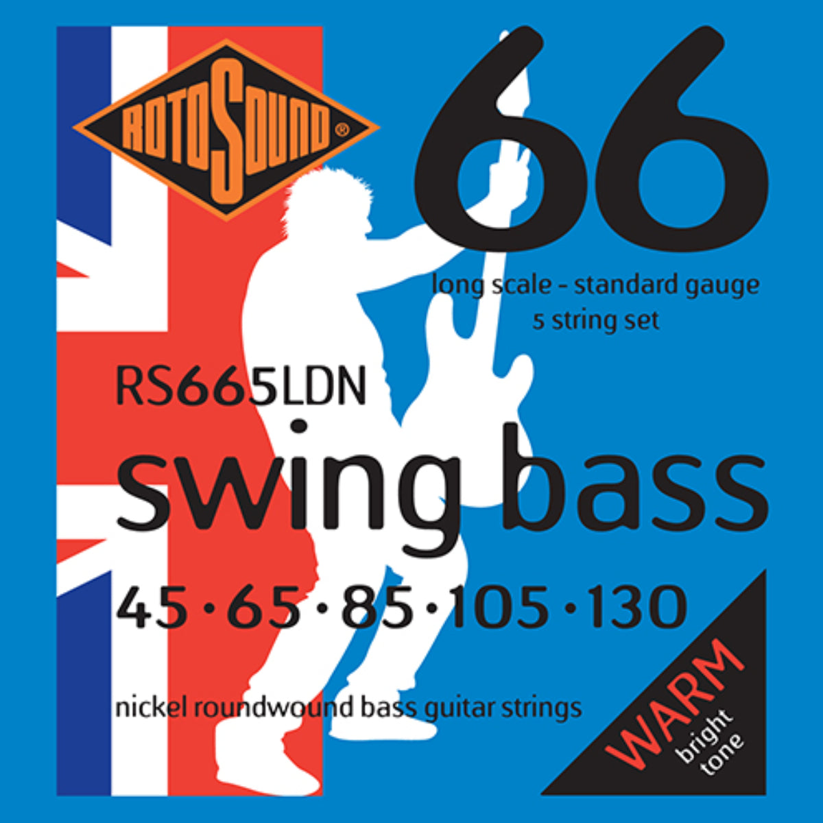 RS665LDN Nickel Bass Strings 45 65 85 105 130