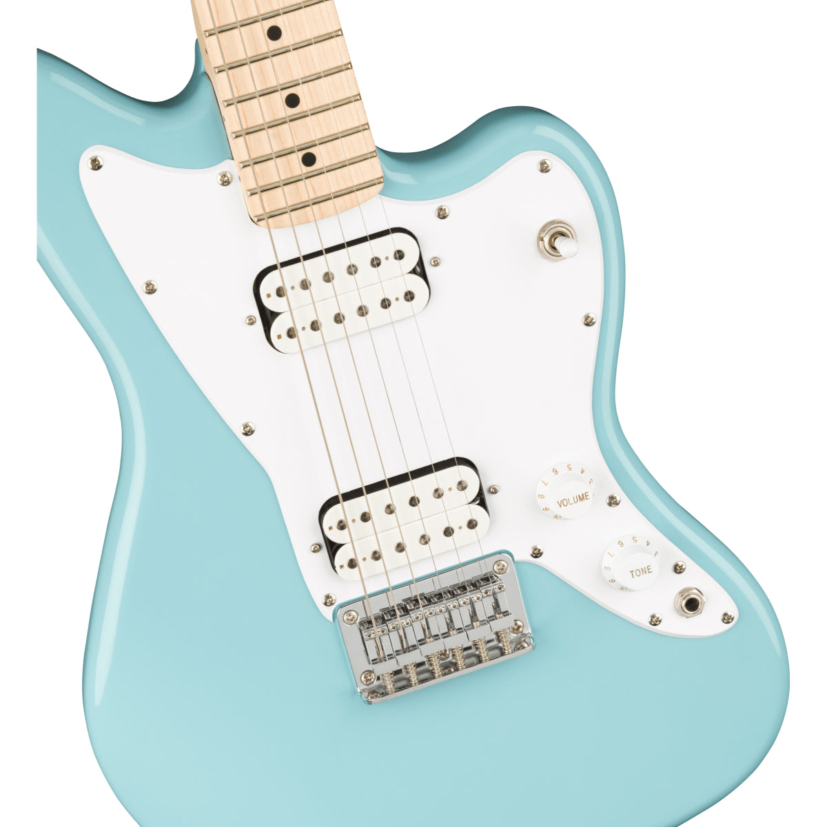 Mini Jazzmaster HH, Maple, Daphne Blue