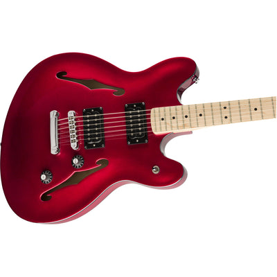 Starcaster Semi-Acoustic, Maple Candy apple red