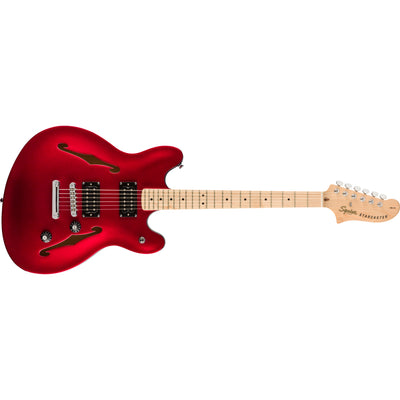 Starcaster Semi-Acoustic, Maple Candy apple red