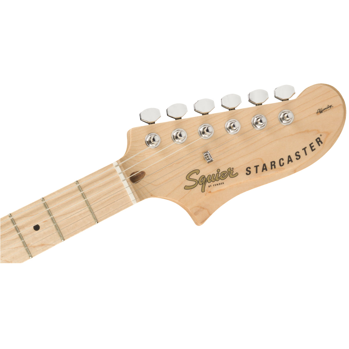 Starcaster Semi-Acoustic, Maple Candy apple red