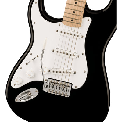 Sonic Stratocaster, Tremelo, Laurel Fingerboard, Left handed, Black