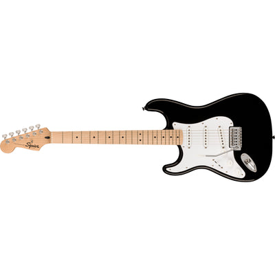 Sonic Stratocaster, Tremelo, Laurel Fingerboard, Left handed, Black