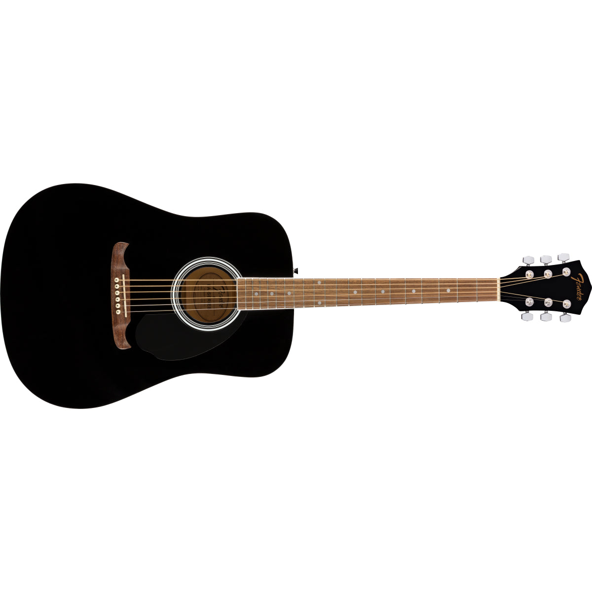 FA-125 Dreadnought Acoustic Guitar, Black