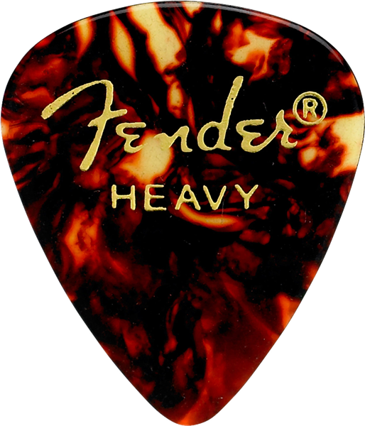 351 Shape, 12 Pack Guitar Picks, Shell Heavy