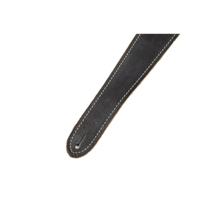 Road Worn Leather Strap Black