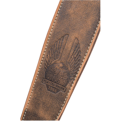 Road Worn Leather Strap Brown