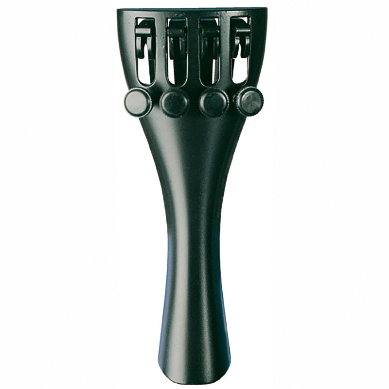 915121 VIOLIN TAILPIECE C/W ADJ NYLON TAILGUT 3/4