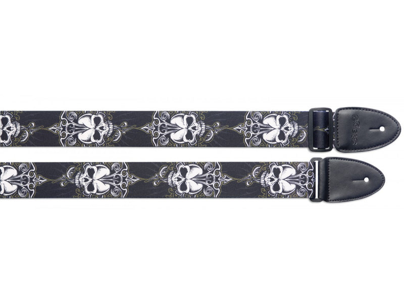STE Skull Terylene Guitar Strap