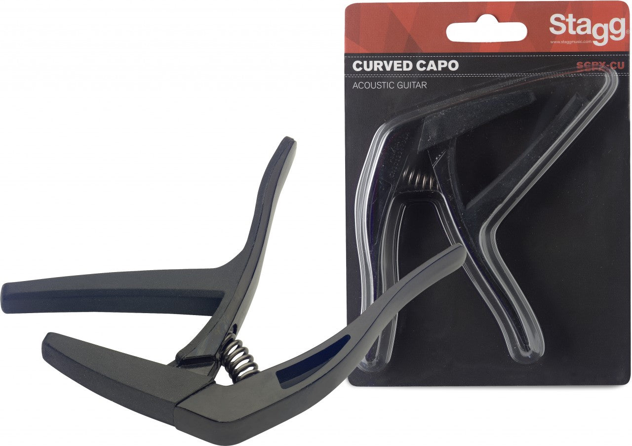 SCPX-CU BK - Trigger Capo for electric/acoustic, Black