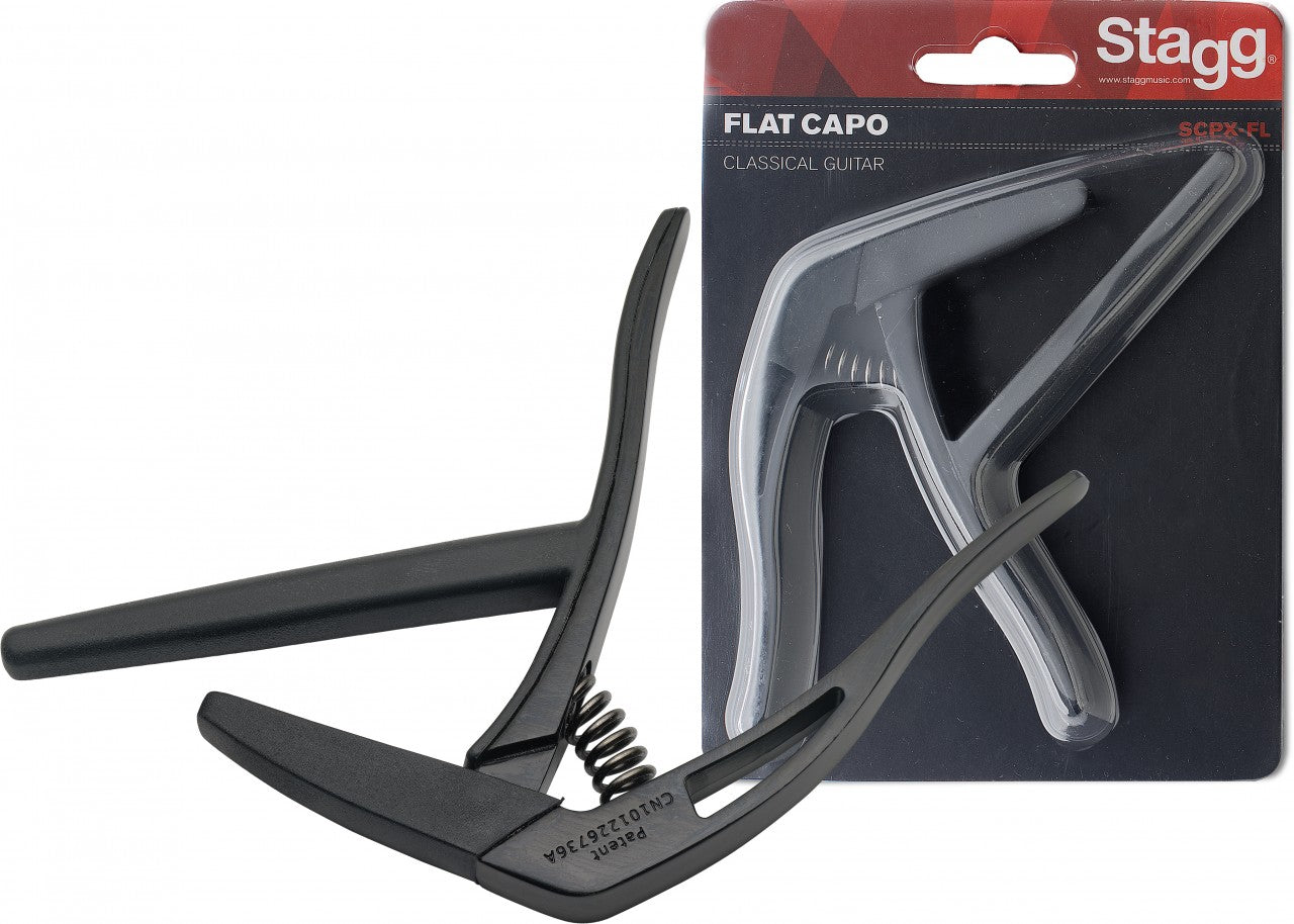 SCPX-FL BK - Trigger Capo for Classical, Black