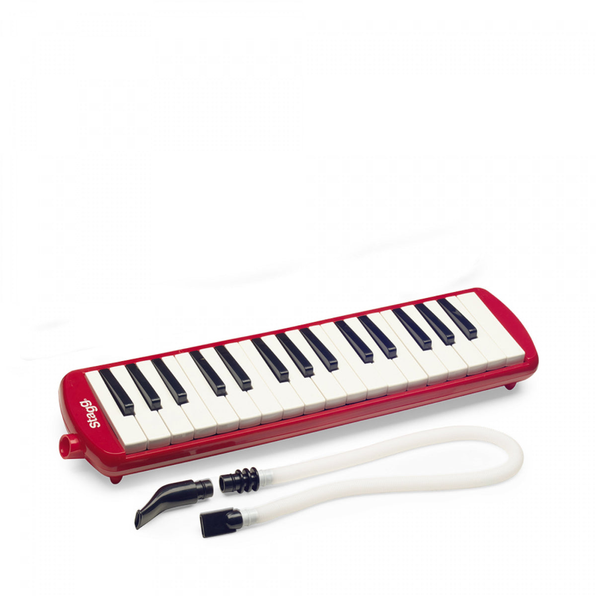 MELOSTA32 Melodica, 32 Keys, Red