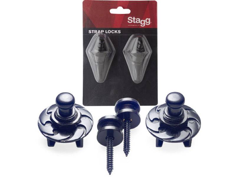 SSL1 BK Black Straplocks
