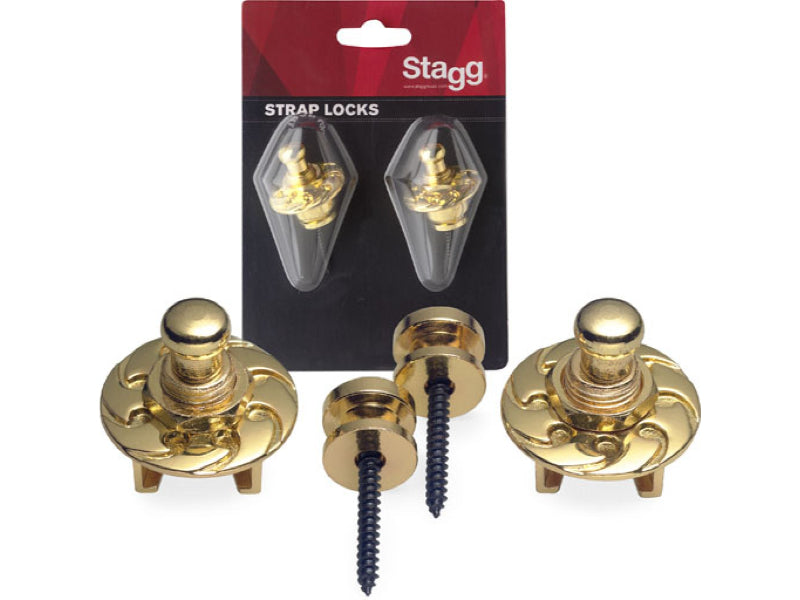 SSL1 GD Gold Straplocks