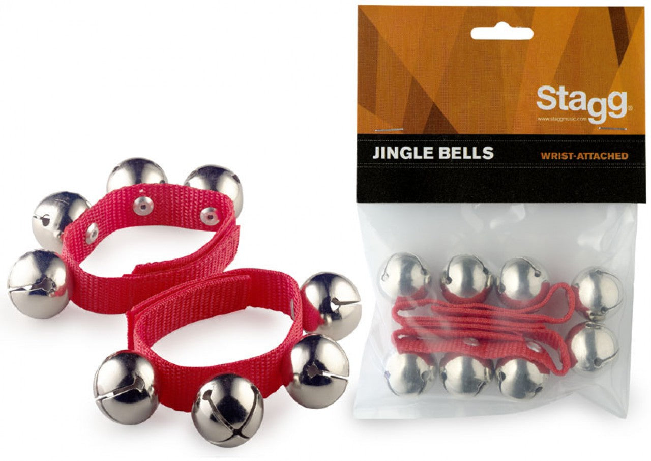 SWRB4 L/RD Big Wrist Bells, Red