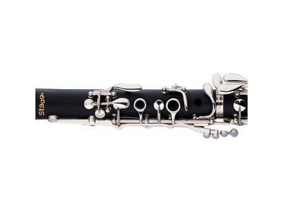 WS-CL210S Bb BHM CLARINET,17KEY,BAK+CASE