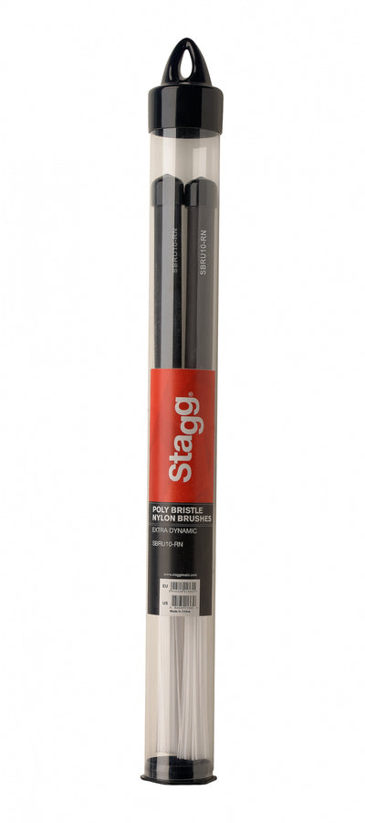 SBRU10-RN Nylon Brushes Rubber Handle
