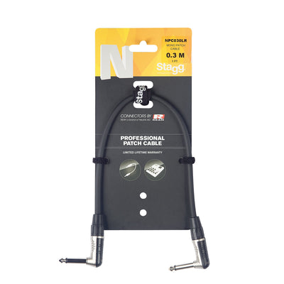 NPC030LR 0.3M/1ft Angled Patch Cable
