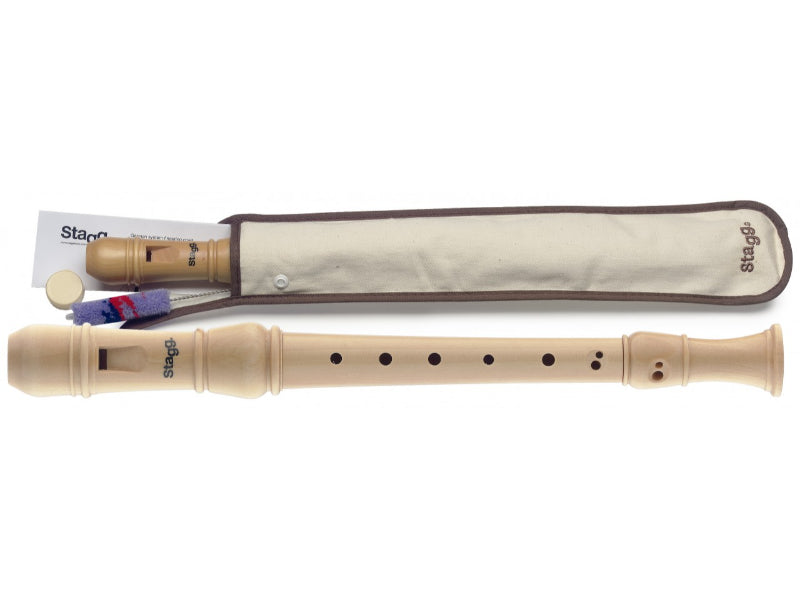 REC3-BAR/WD Wooden Descant Recorder