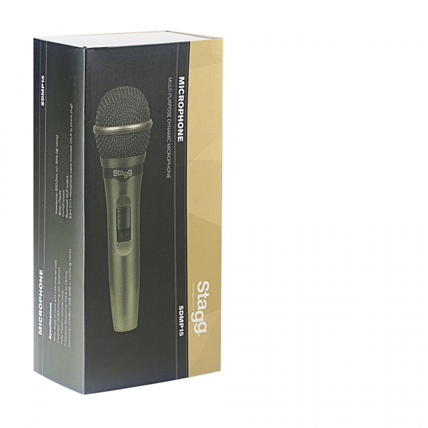 SDMP15 Dynamic Microphone With 3.5m XLR-jack Lead