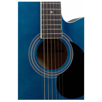 SA20ACE Blue Electro-Acoustic Guitar