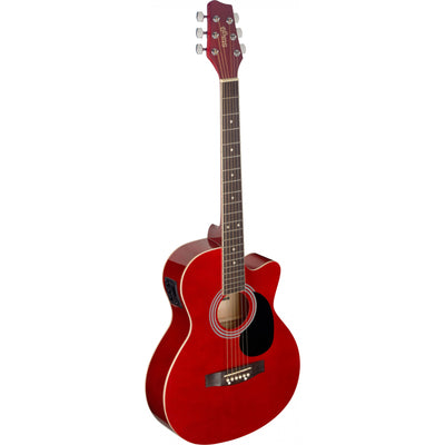 SA20ACE Red Electro-Acoustic Guitar