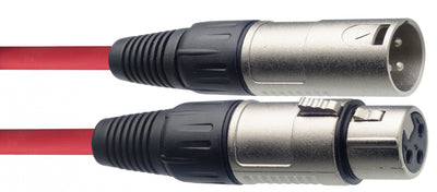SMC3 3m XLR-XLR Lead, Red