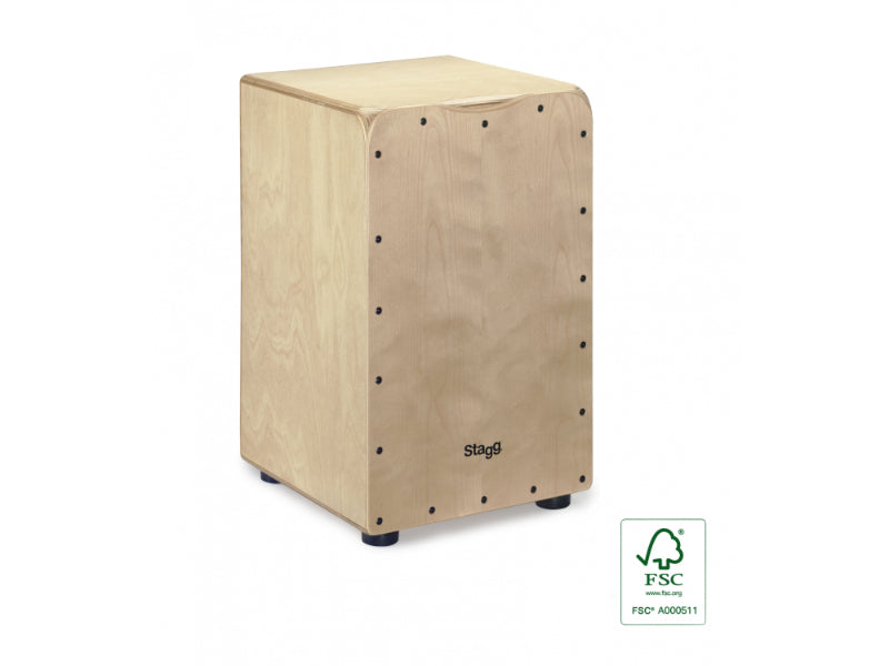 CAJ-50 Large Basswood Cajon, Natural