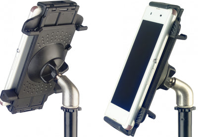 Smart Phone/Tablet Holder, attachable to mic stand