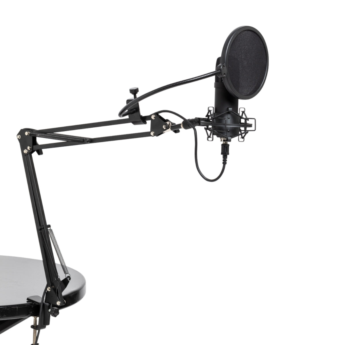 SUM45 SET - USB Condenser Cardioid Microphone & Stand & Pop Filter