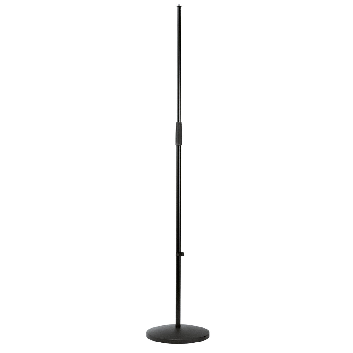 260-1 Microphone Stand, Round Base, Black Finish