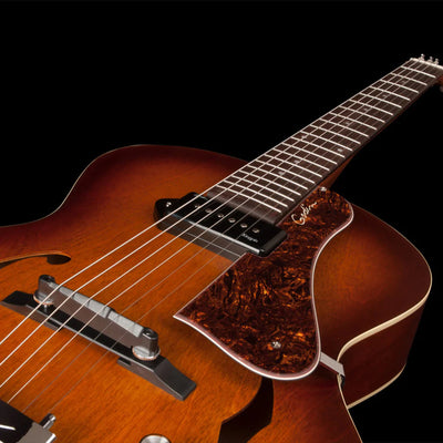 5TH Avenue Kingpin P90 Semi-Acoustic Guitar, Cognacburst
